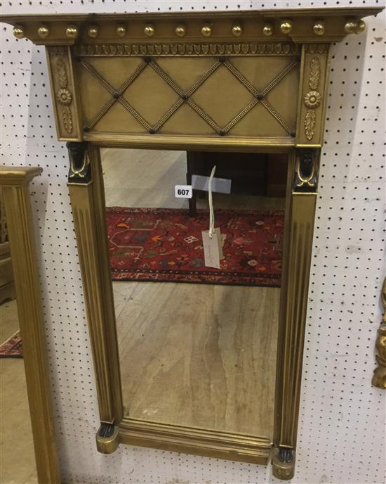 Gilt-framed mirror